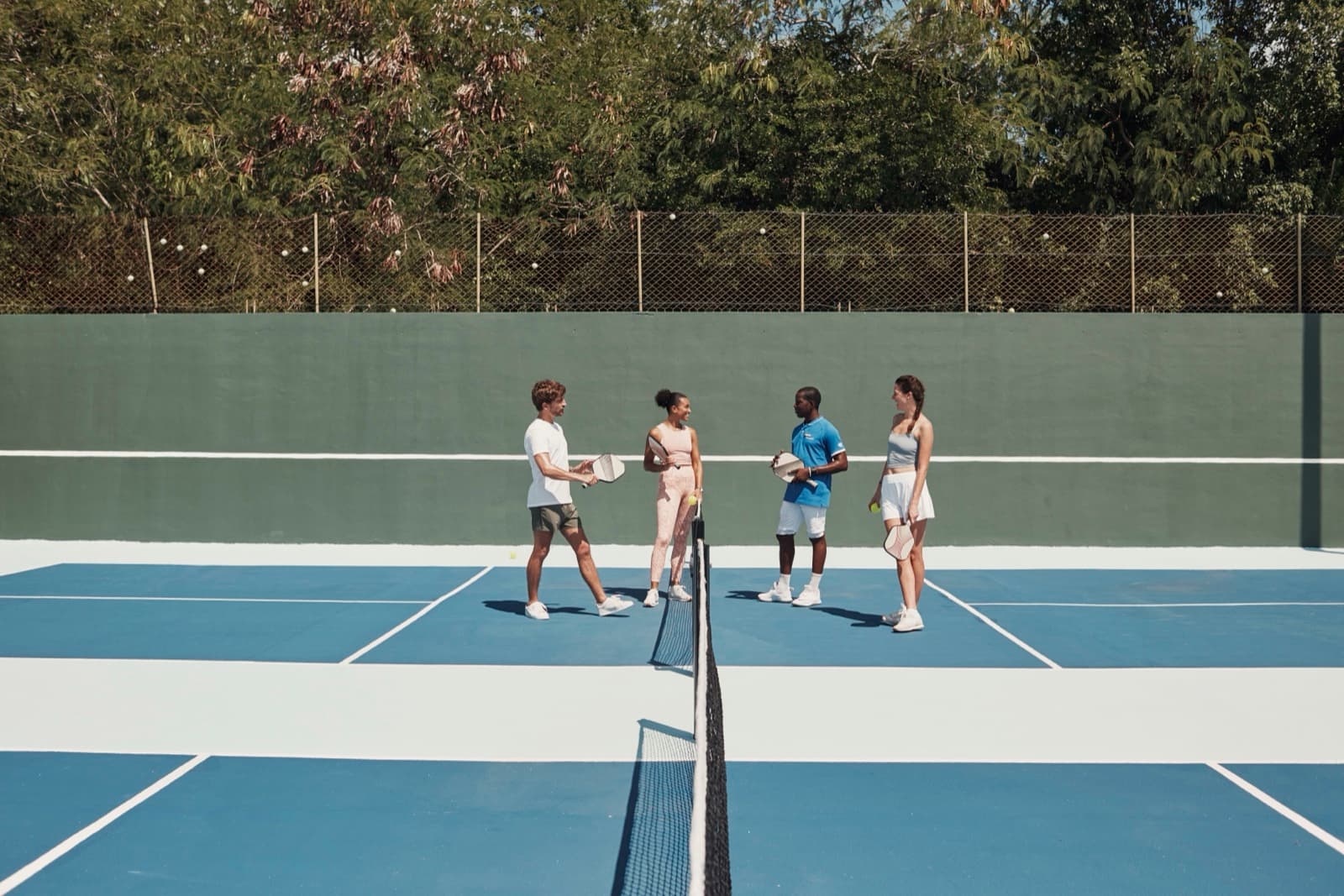 Guests on the sports courts at Club Med Punta Cana