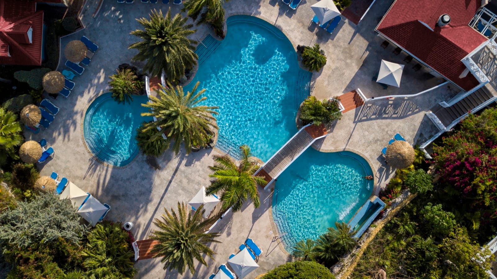 The main freshwater pool at Pineapple Beach Club