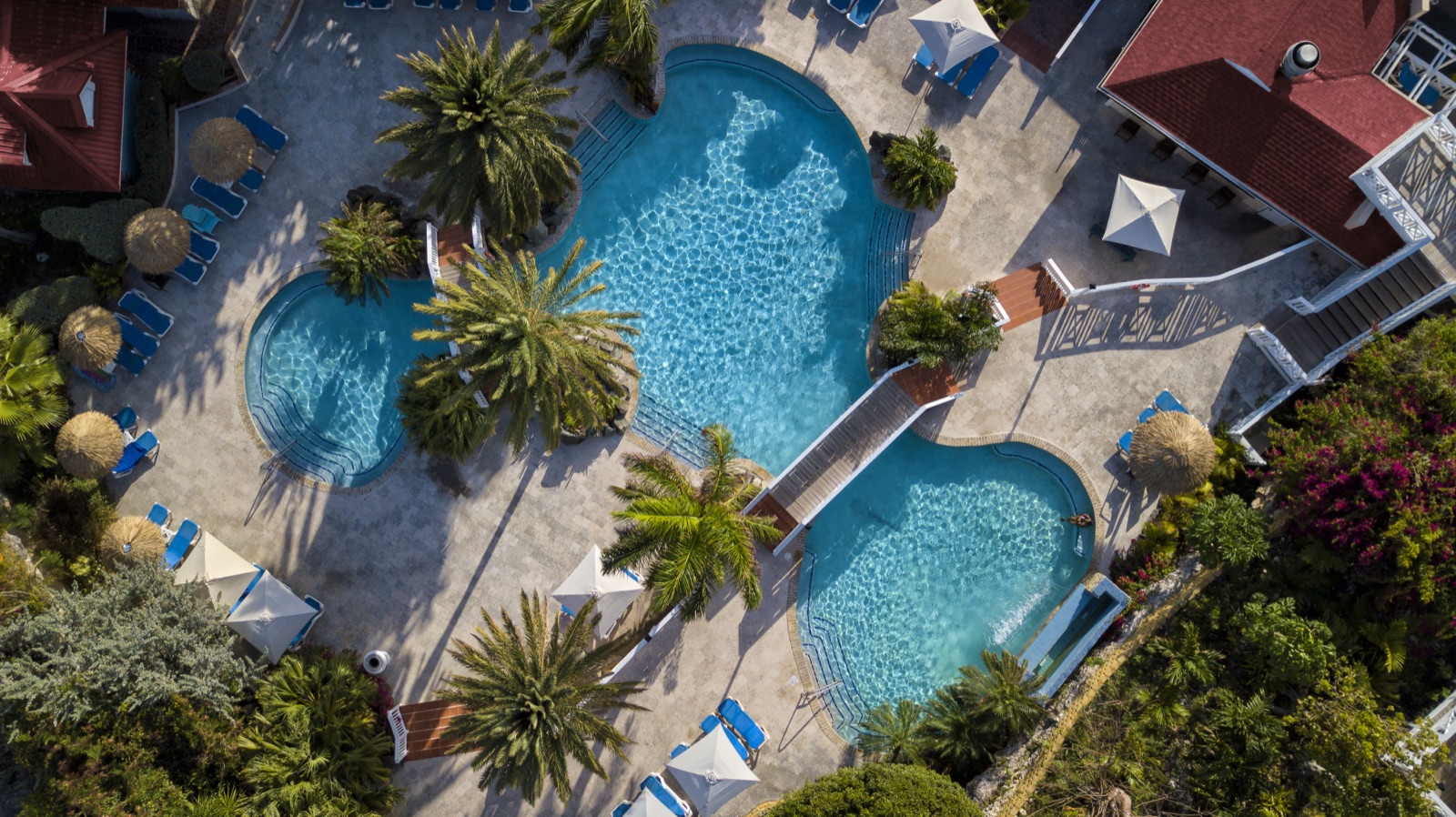 The main freshwater pool at Pineapple Beach Club